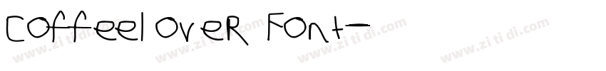 Coffeelover Font字体转换